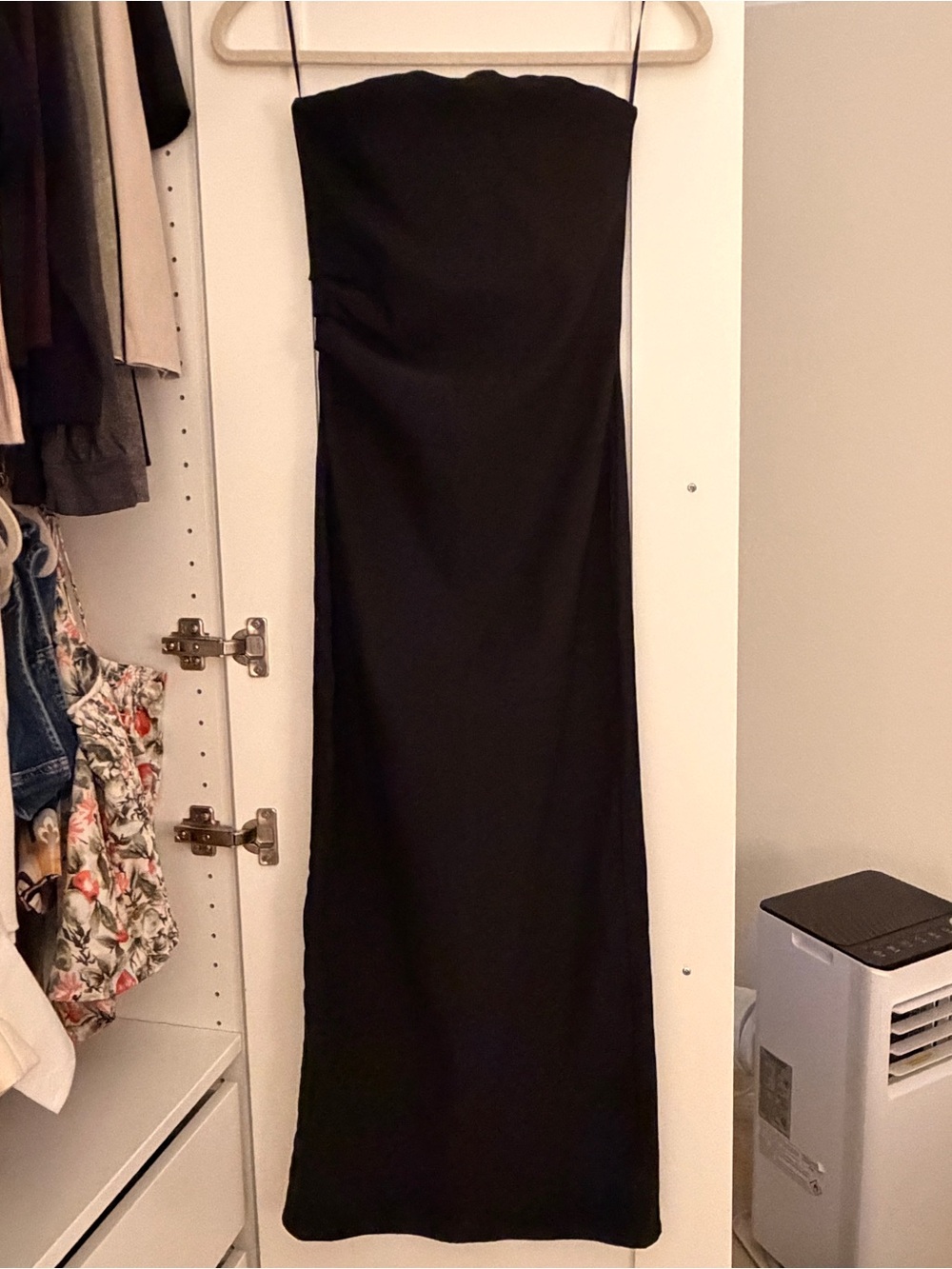 Zara Black Strapless Dress